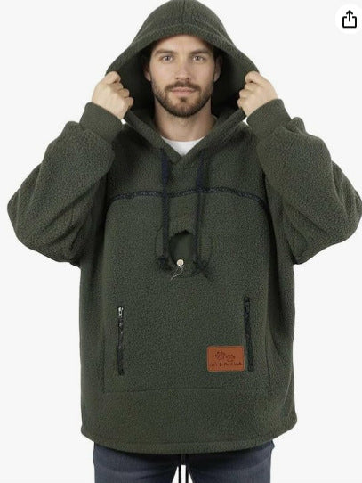 MM21 Polar Fleece Zip-Up Hoodie — Unisex Oversized Fit